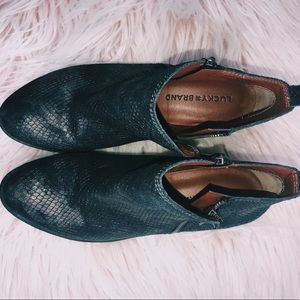 Lucky Brand black Booties